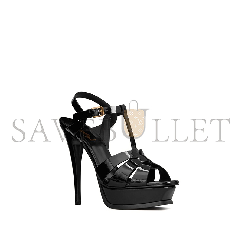 Y*L tribute platform sandals in patent leather 315487aaaow1000